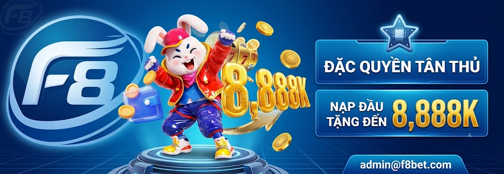 f8bet chào mừng tân thủ nhận quà khủng