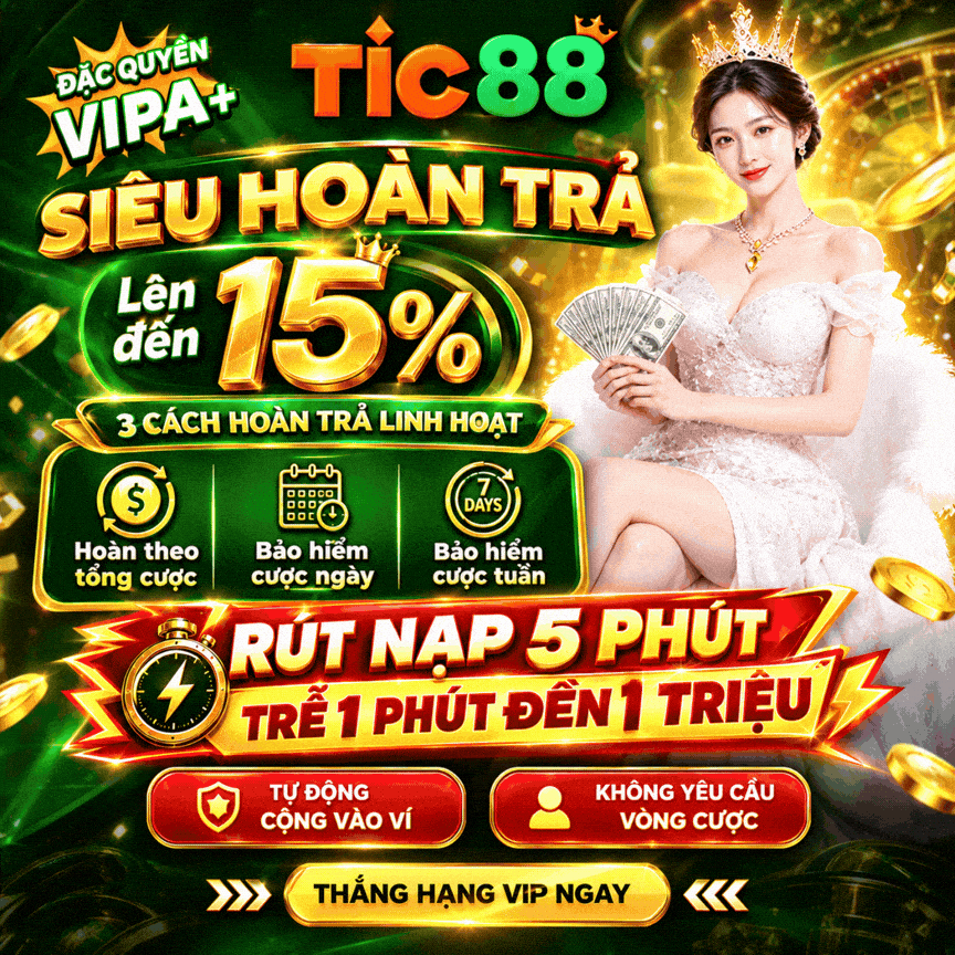 chương trình hoàn trả tic88